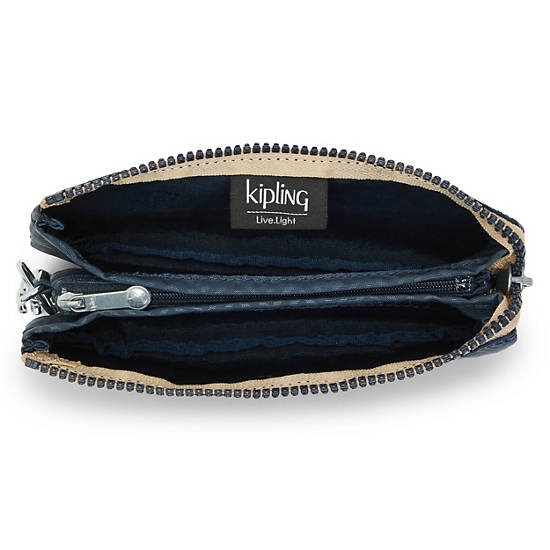 Bolsas Kipling Creativity Large Pouch Azules | MX 2086KO